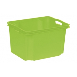 Caja organizadora sin tapa multibox m 13,5 litros verde