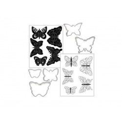Texturizador y cortador wilton mariposa 53 - 1007
