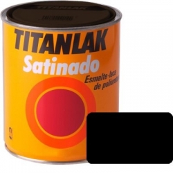 Esmalte titanlak 750 ml 1401 - negro satinado