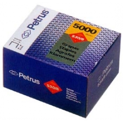 Grapa petrus 530-6 caja 5000 unidades