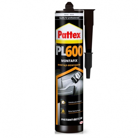 Adhesivo montaje pattex montafix pl 600 300 ml