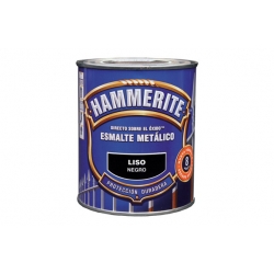 Esmalte hammerite liso 750 ml negro