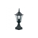 Farol sobremuro aluminio luxform orlando negro