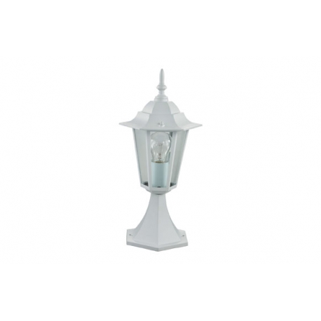 Farol sobremuro aluminio luxform orlando blanco