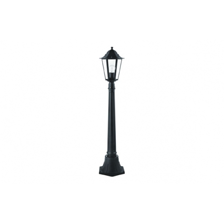 Farola aluminio luxform orlando negro 100 cm