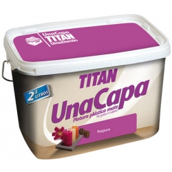 Pintura plastica titan 2,5 l monocapa purpura