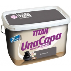 Pintura plastica titan 2,5 l monocapa gris intenso