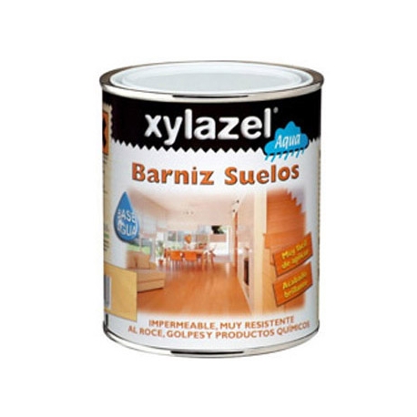 Barniz al agua 750 ml para suelos satinado xylazel