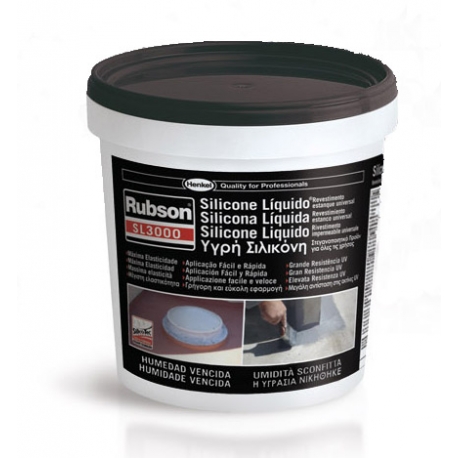 Silicona liquida rubson sl3000 1 kg negro