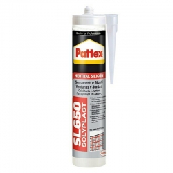 Silicona neutra pattex sl650 blanco 300 ml