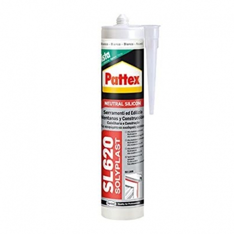 Silicona neutra pattex sl620 gris 300 ml