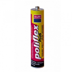 Masilla poliuretano krafft poliflex plus negro 300 ml