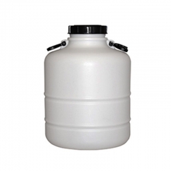 Bombona circular sin grifo repli blanco 30l 130mm