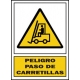 Señal paso carretilla pvc 336 pla-cat