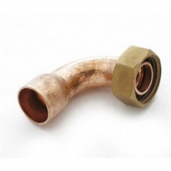 Racor curvo art.2 ag cu laton 18 x 1/2
