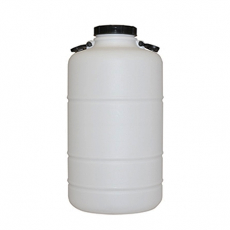 Bombona circular sin grifo repli blanco 50l 130mm