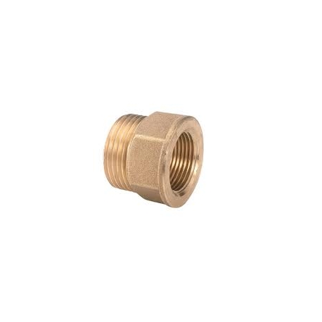 Racor marsella m-h art.62 g cu laton 3/4m x1/2h