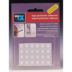 Tope puerta Transparente Adhesivo Mod. 2033 - INOFIX