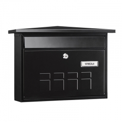 Buzon exterior arregui deco negro