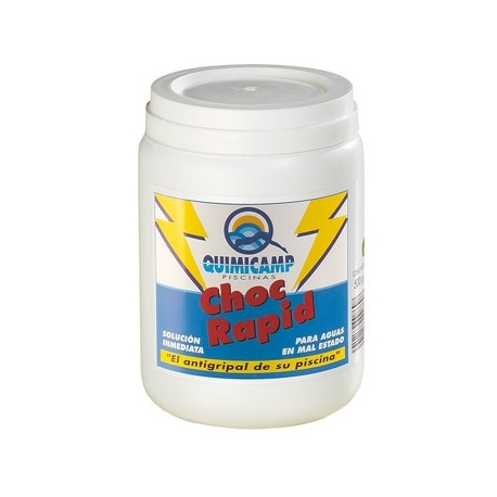 Cloro piscina qp 0,5 kg choc rapid