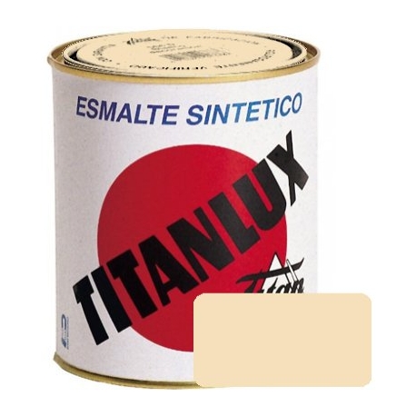 Esmalte sintetico 375 ml titanlux 586 - crema