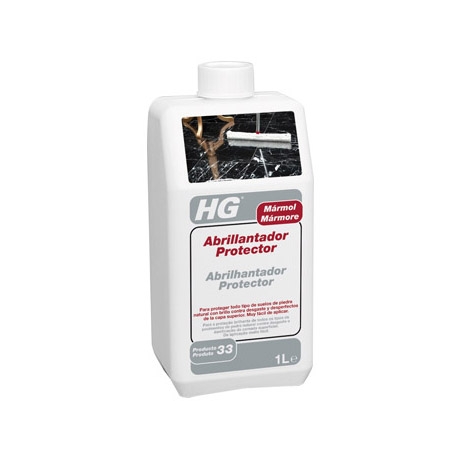 Abrillantador hg para marmol 1l