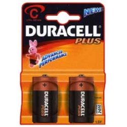 Pila duracell c lr-14 plus power 2 unidades