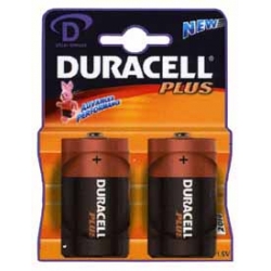 Pila duracell d lr-20 plus power 2 unidades