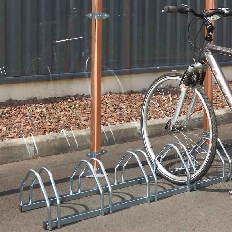 ⇒ Soporte suelo mottez para 5 bicicletas 133x33cm ▷ Precio. ▷ Comprar con  los Mejores Precios. Ofertas online