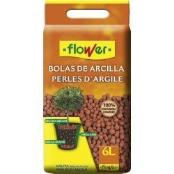 Bolas de arcilla expandida flower 6l