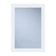Espejo baÑo serigrfiado h2o lux 20 b 900 blanco 75 x 55 cm