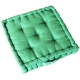 Cojin colchon lineal 40x40 cm verde - 1619