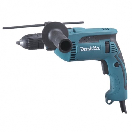 Taladro makita hp1641k1x 680w percutor con estuche de brocas