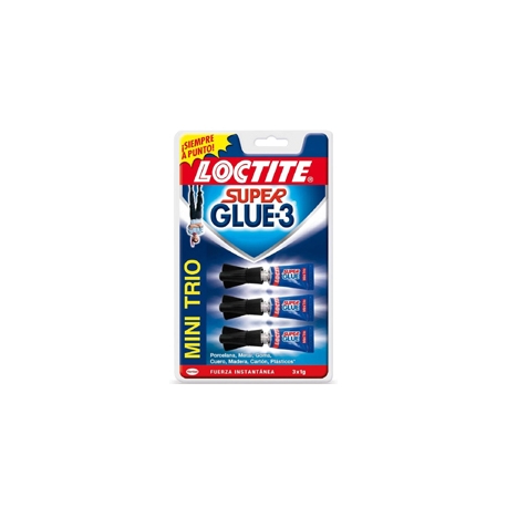 Loctite super glue-3 mini trio