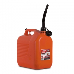 Bidon para combustible con canula tayg rojo 20l