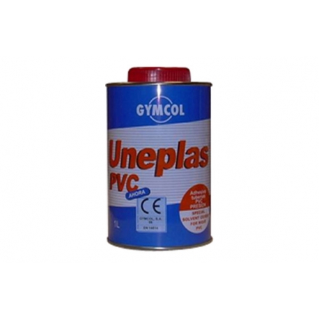 Adhesivo pvc uneplas 1l pincel