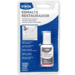 Esmalte restaurador ceramica gymcol 20ml pincel