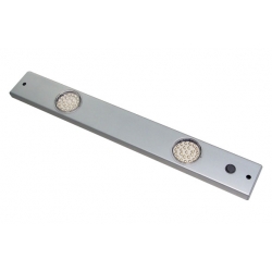 Regleta led aluminio 2 x 1,5