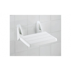 Asiento ducha abatible blanco 32 x 36 x 19 cm