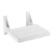 Asiento ducha abatible blanco 32 x 36 x 19 cm