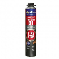 Espuma poliuretano quilosa orbafoam fire stop pistola 750 ml