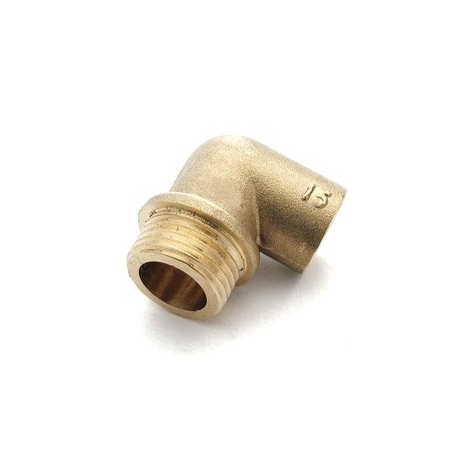 Codo macho 92g cu laton 15 x1/2