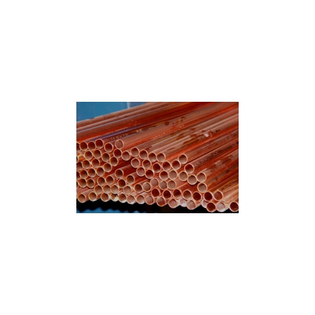 Tubo cobre en tira 20x22 - precio por metro
