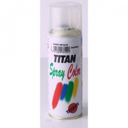 Pintura spray barniz para metales 200 ml incoloro titan