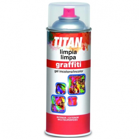 Limpiador pintura graffiti 400 ml spray incolor