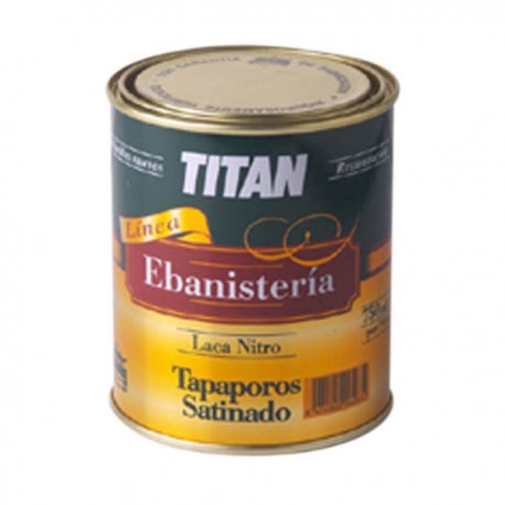 Laca tapaporos nitro titan 375 ml