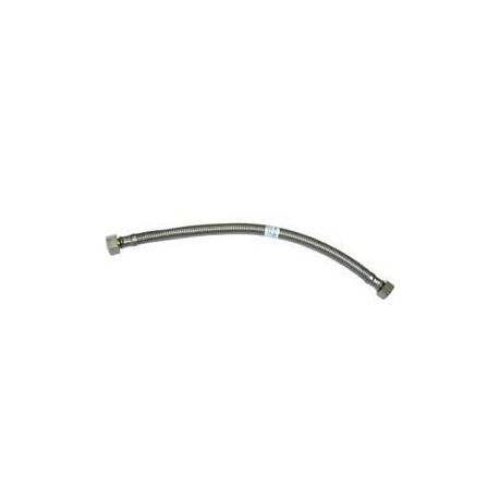 Conexion flexible acero inox hembra 1/2 - hembra 1/2 - 30 cm