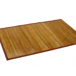 Alfombra de bambu natural 75 x 175 cm