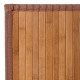 Alfombra de bambu natural 75 x 175 cm