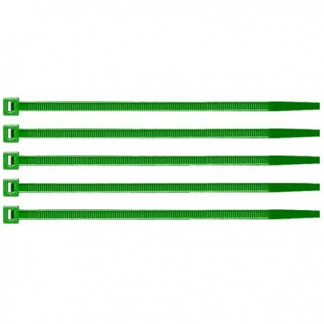 Brida verde 2,5x 95 mm 50 unidades